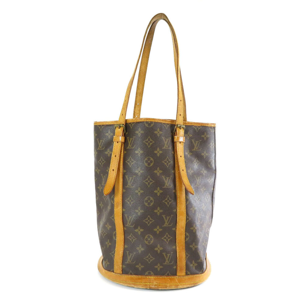 Louis Vuitton Canvas Bucket Tote Bag Monogram